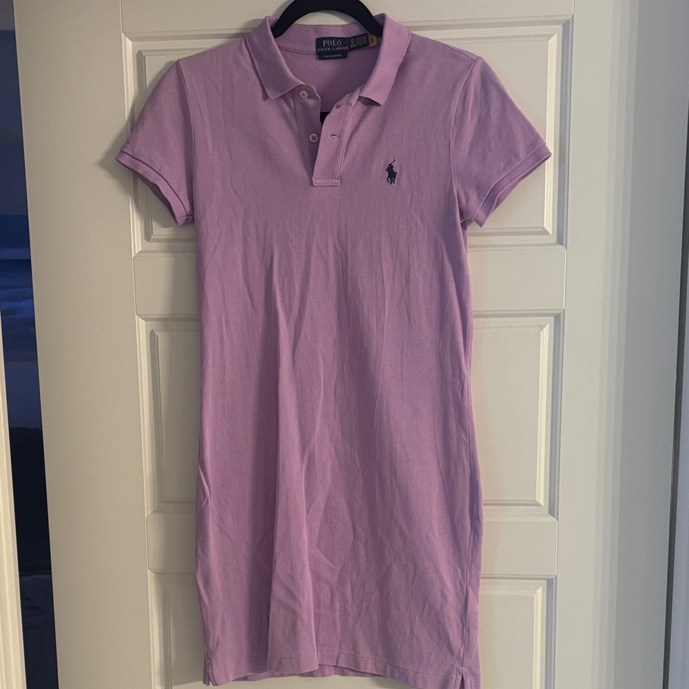 Polo by Ralph Lauren Lavender Mini Dress